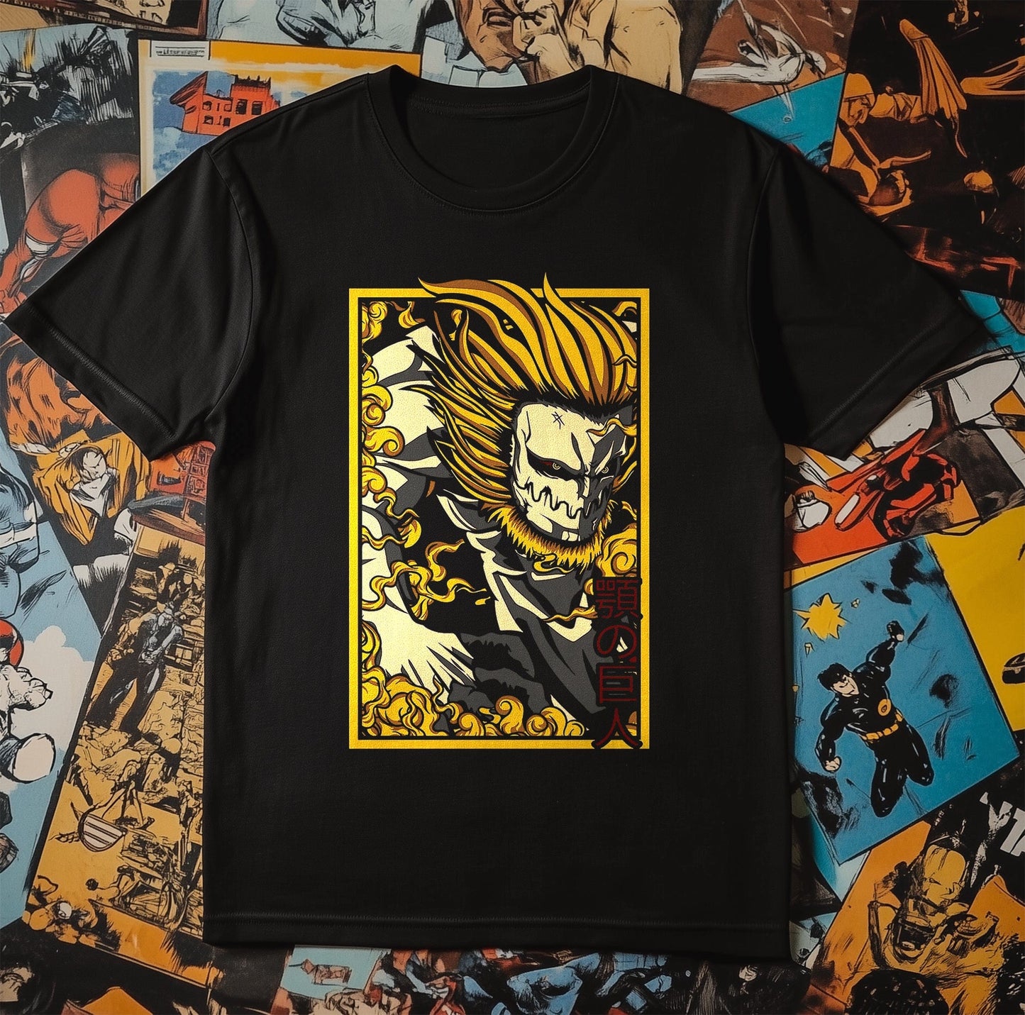Titan Attack Golden Giant T-shirt