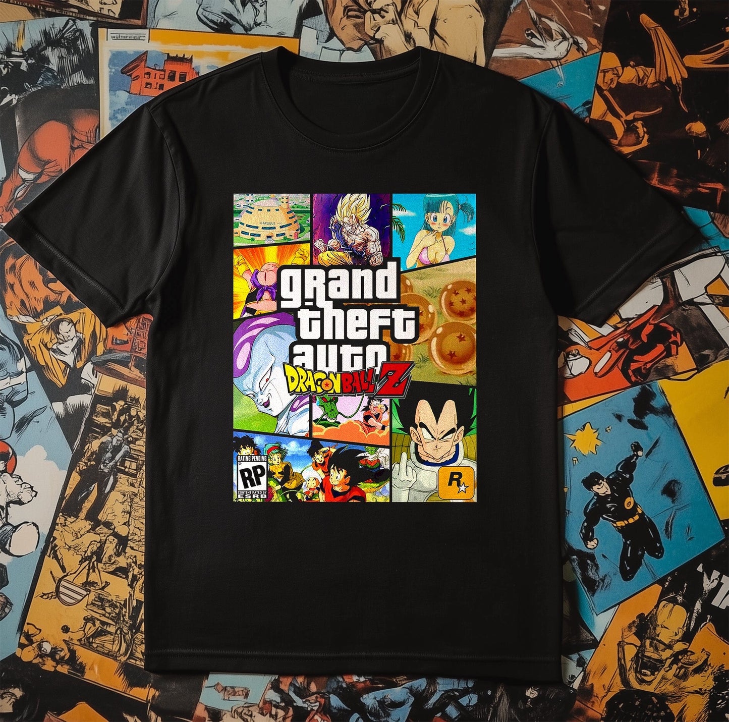 GTA-Dragon-Ball-Z T-shirt