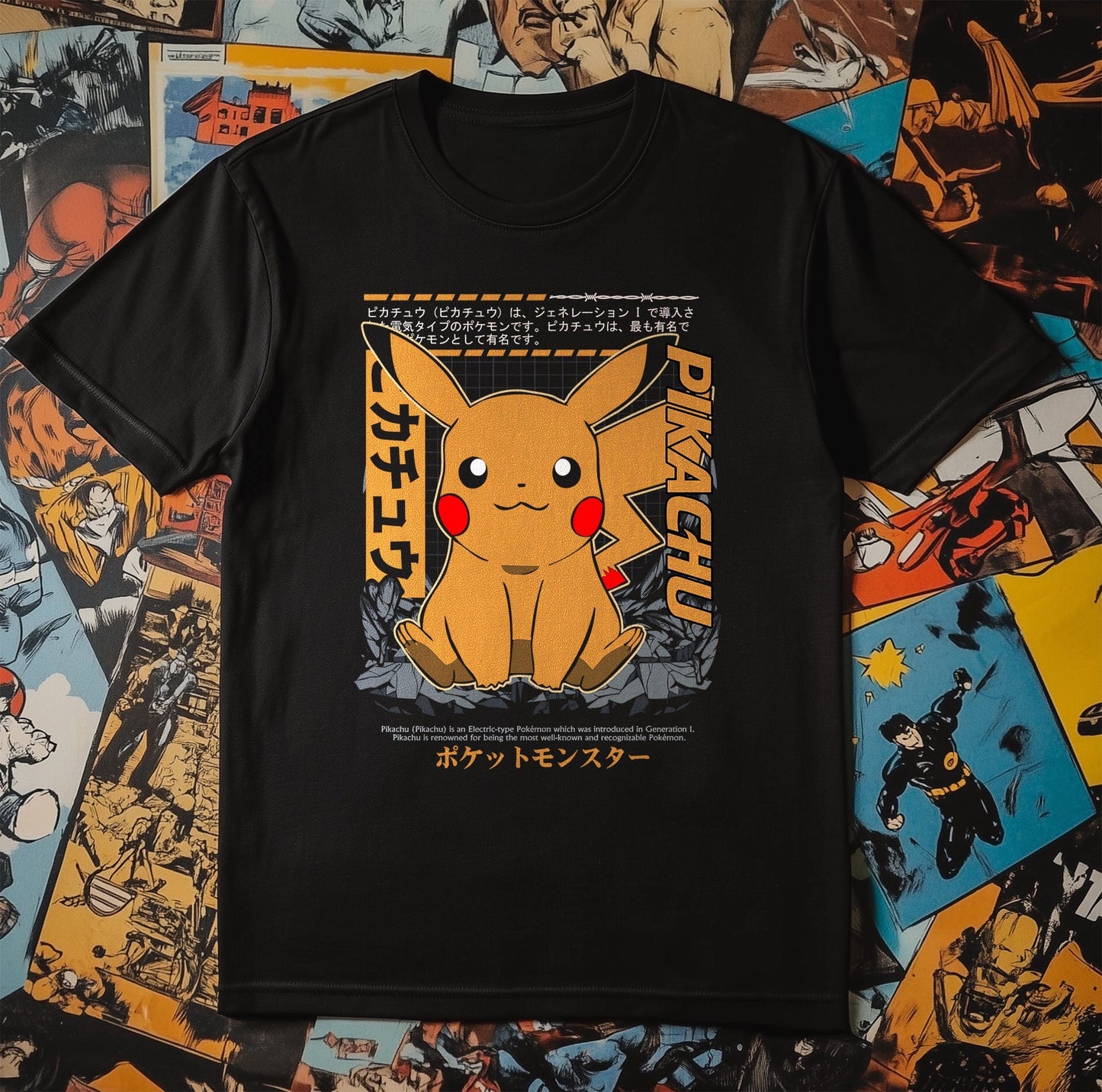 Pikachu Party Tee P4 Pok√©mon