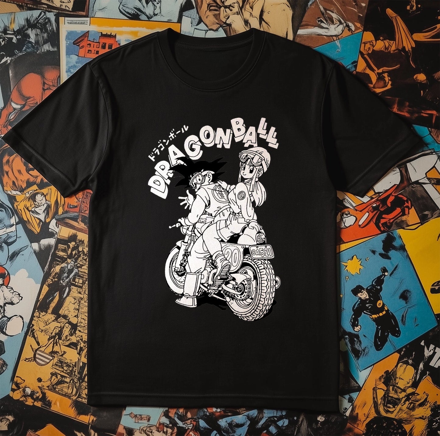 Goku Biker T-shirt