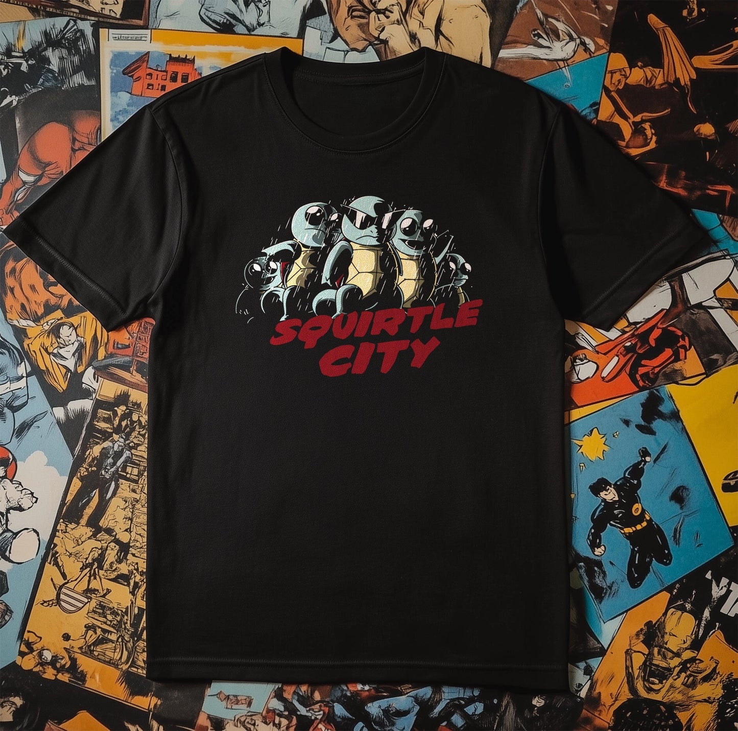 Squirtle City t-shirt