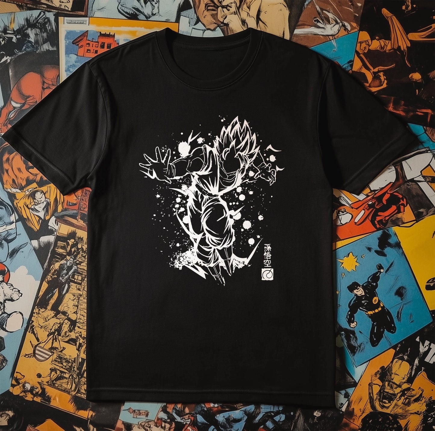 Goku Distressed T-shirt