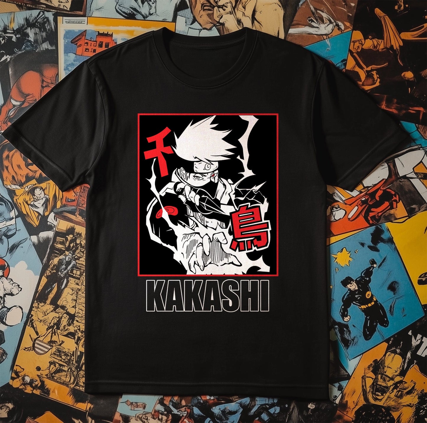 Kakashi T-Shirt Style001