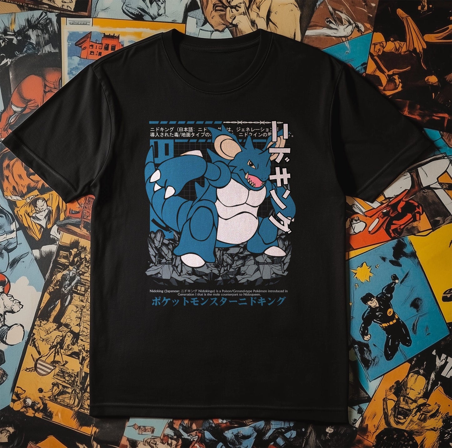 Nidoking Unplugged T-shirt