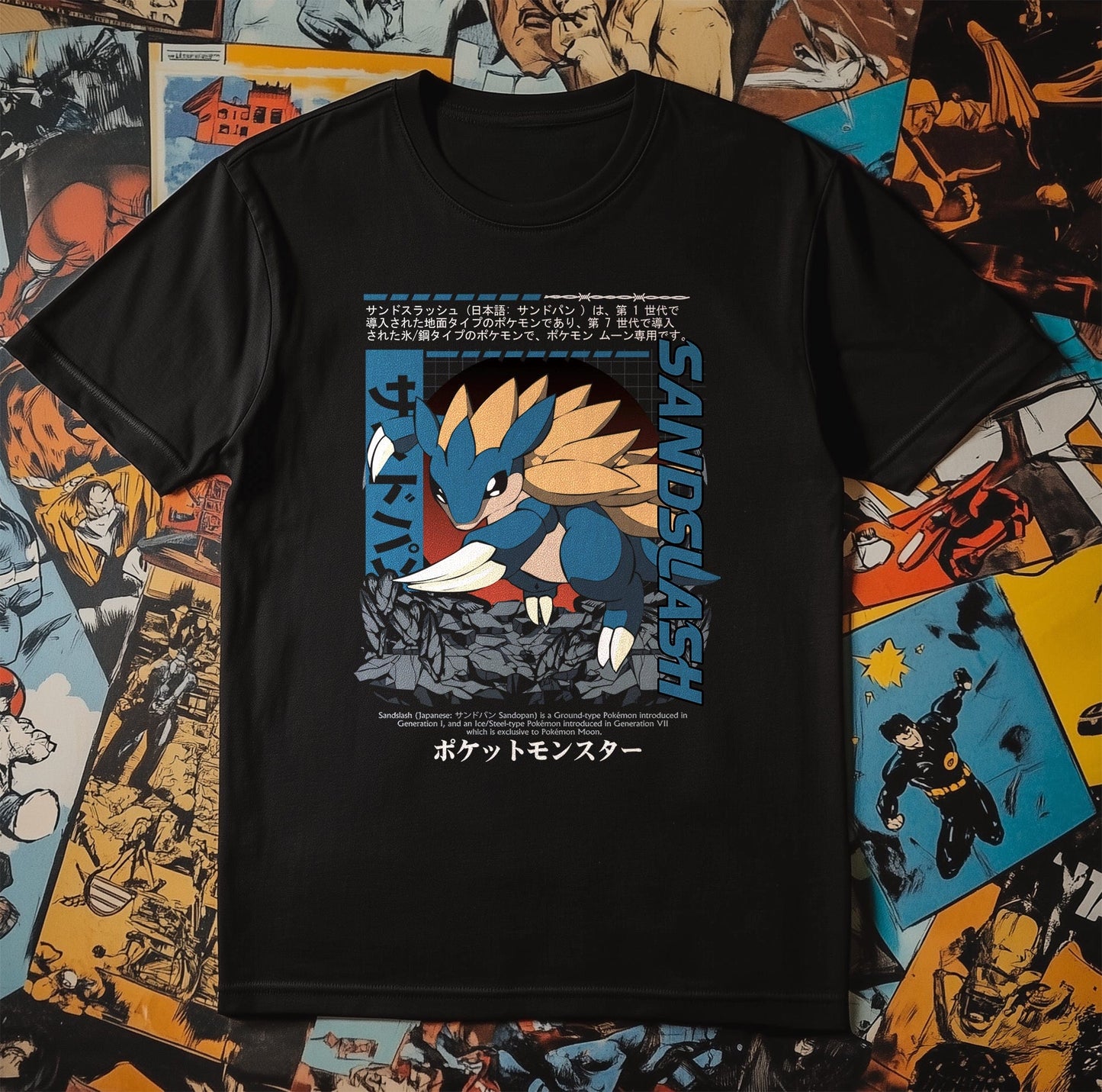 P4 Pok√©mon Sandslash1 T-shirt