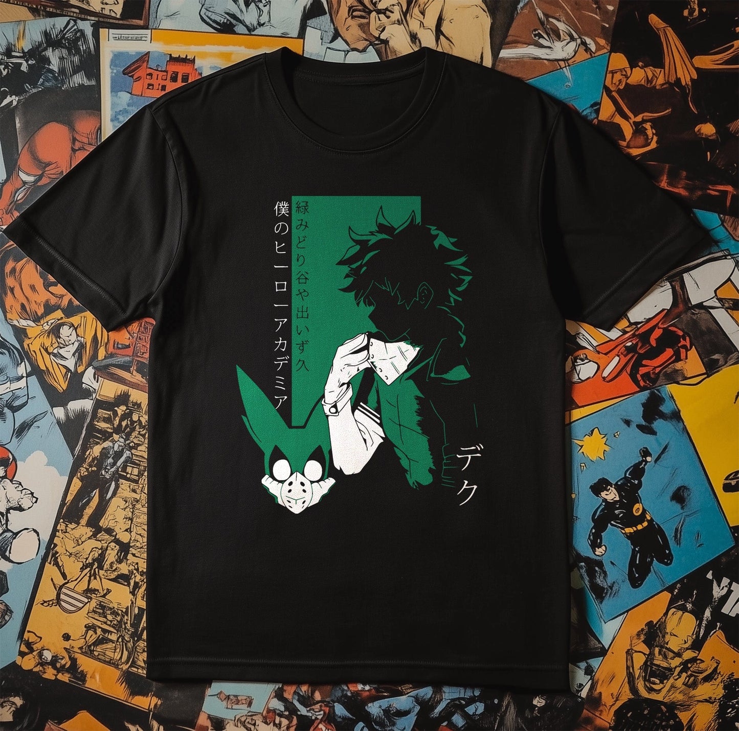 Japan Deku Anime T-shirt