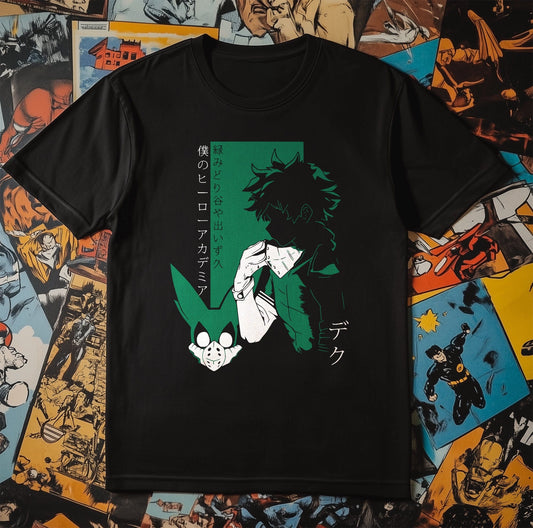 Japan Deku Anime T-shirt