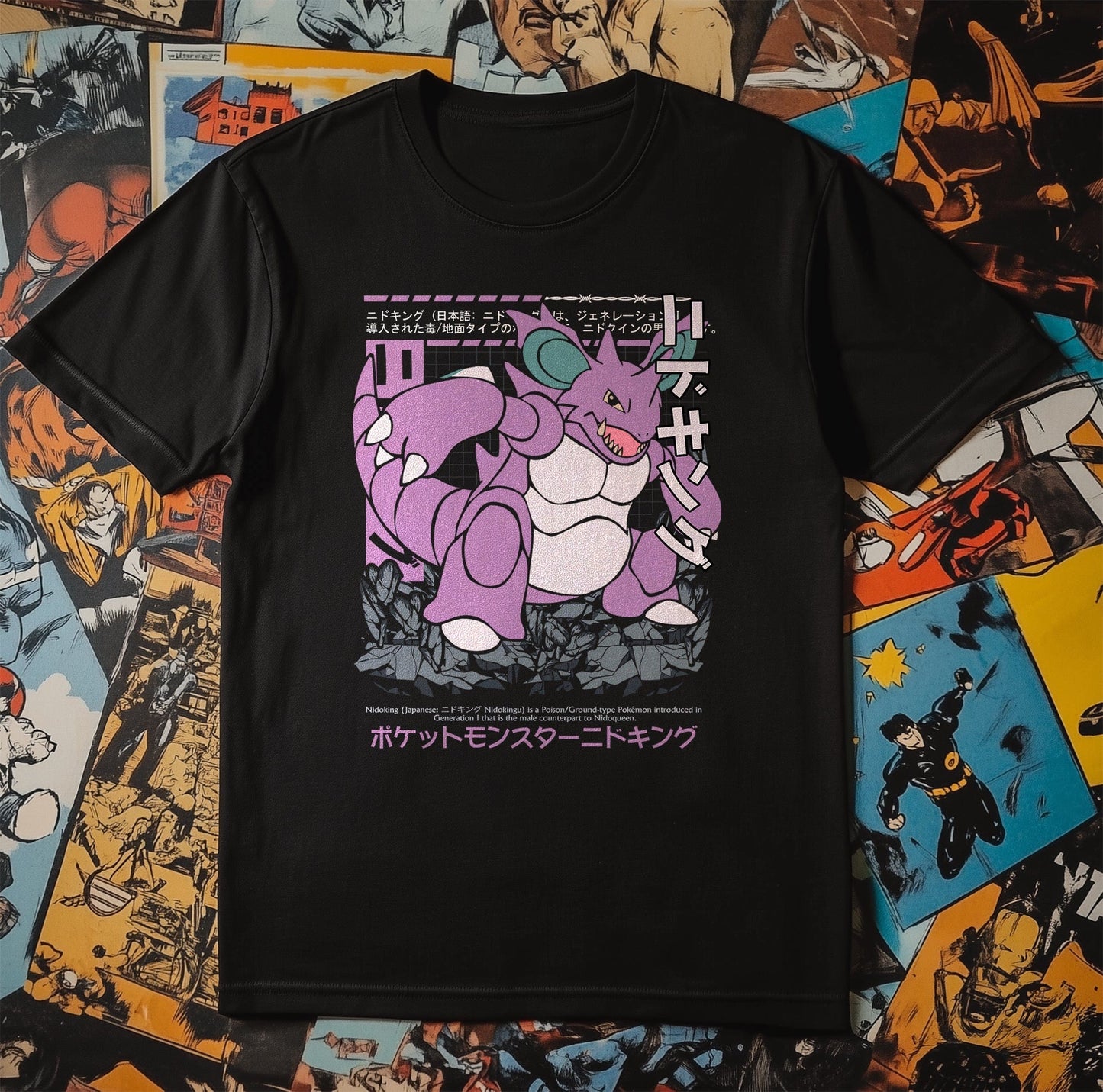 P4 Pok√©mon Nidoking T-Shirt