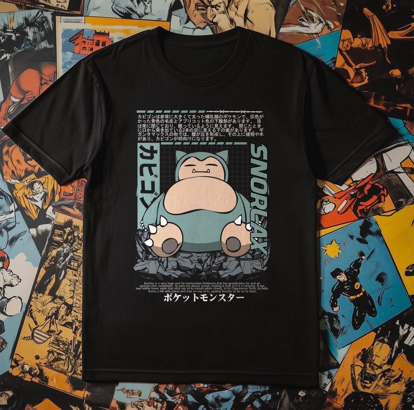 P4 Pok√©mon Snorlax T-shirt