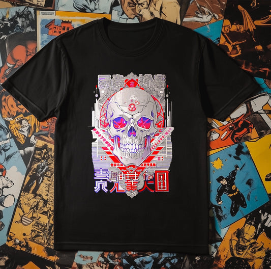 Skull Anime T-shirt