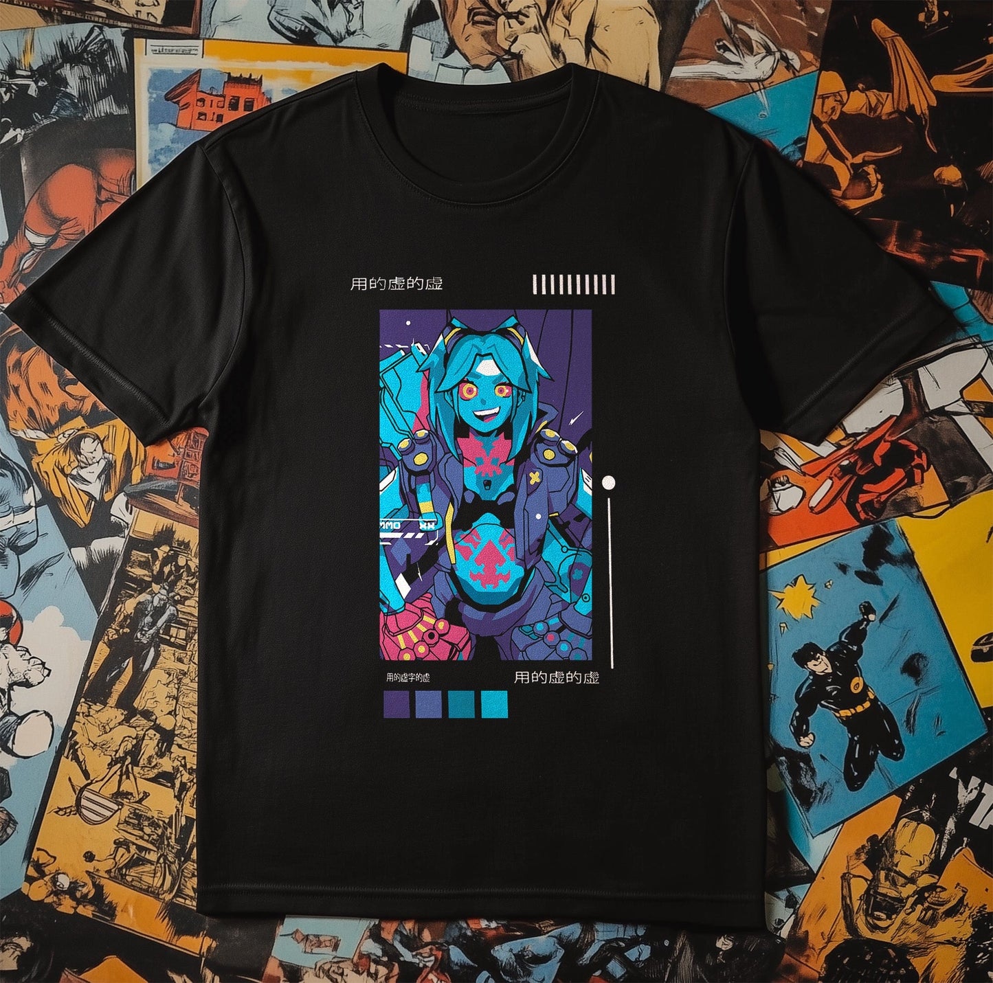 Comic Book Hero Shenanigans t-shirt