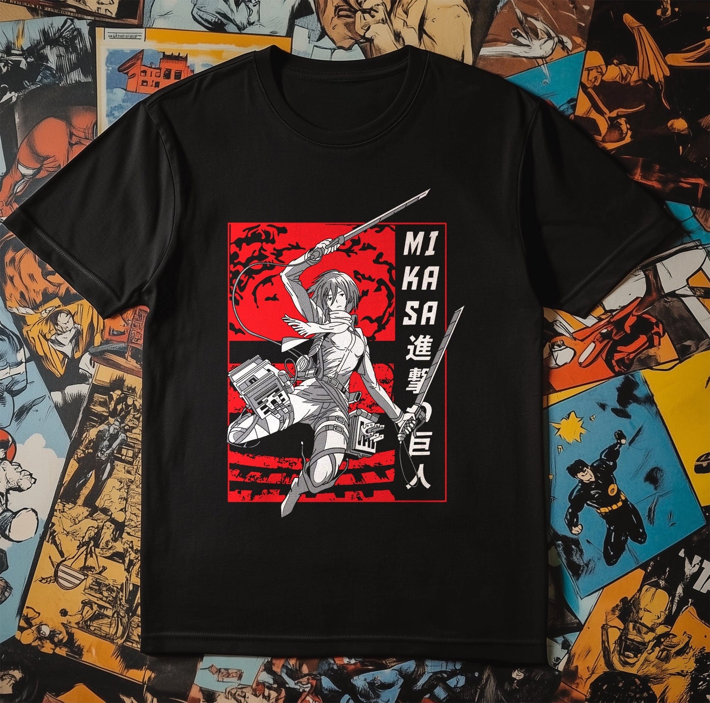Titan Attack Warrior T-shirt