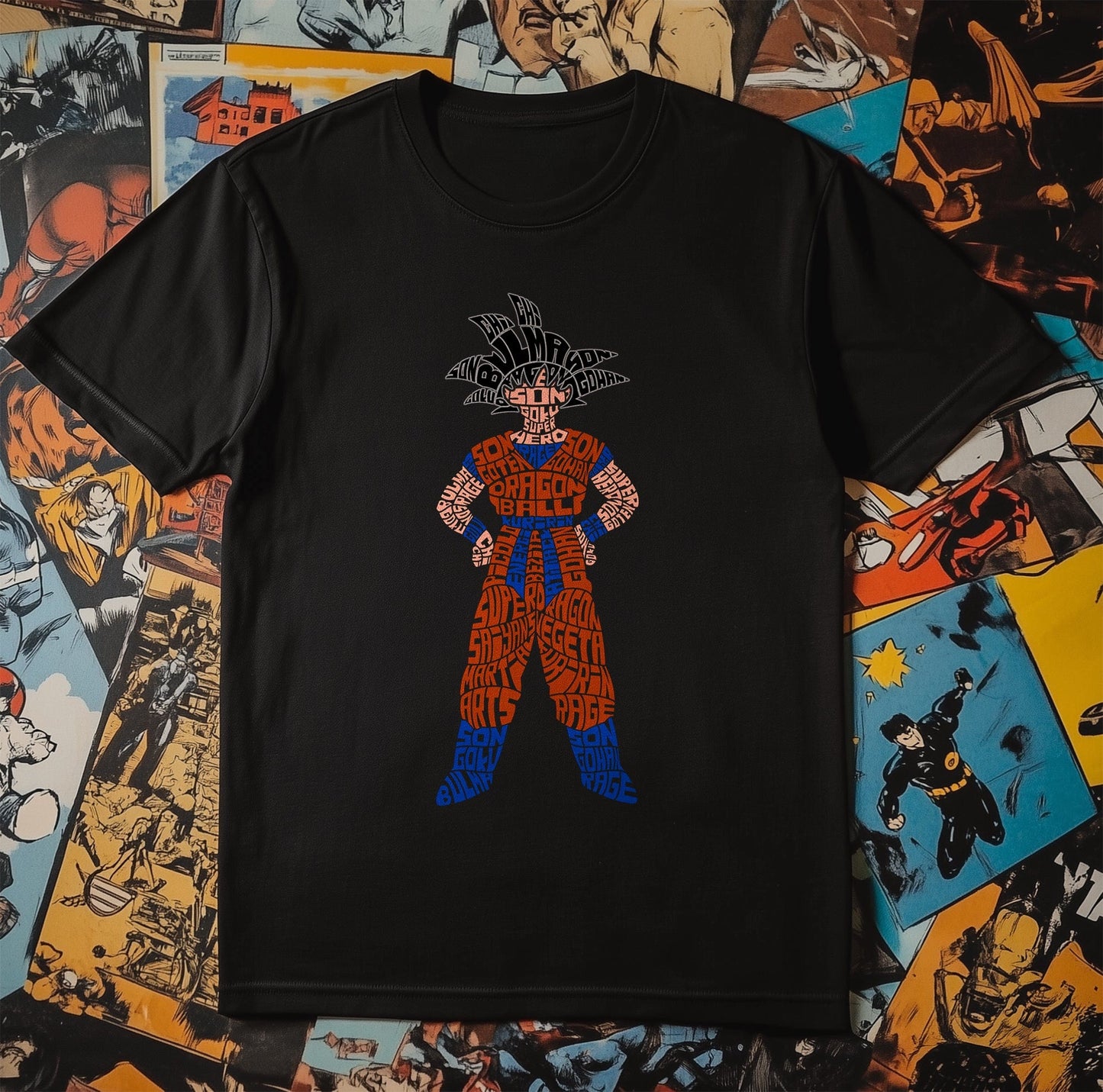 Goku Text T-Shirt