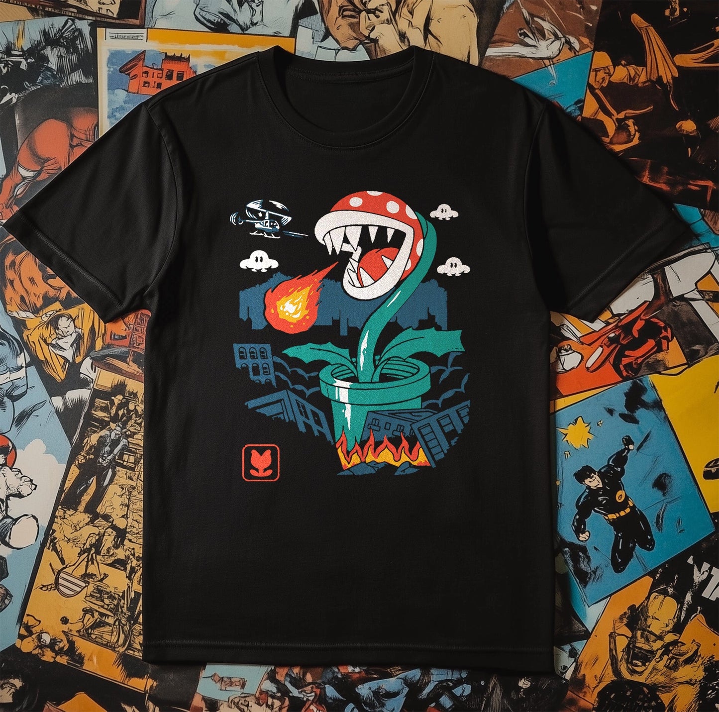 Piranha Plant Kaiju T-Shirt