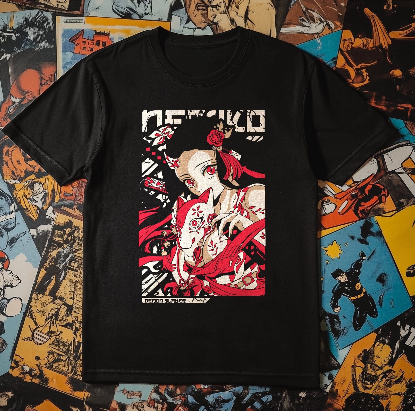 Nezuko Manga Character T-Shirt