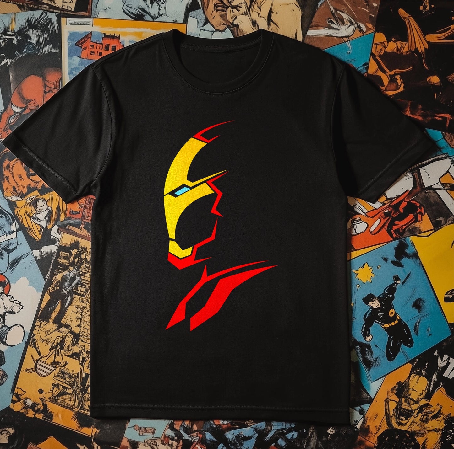 Iron Man Shadow Mask T-Shirt