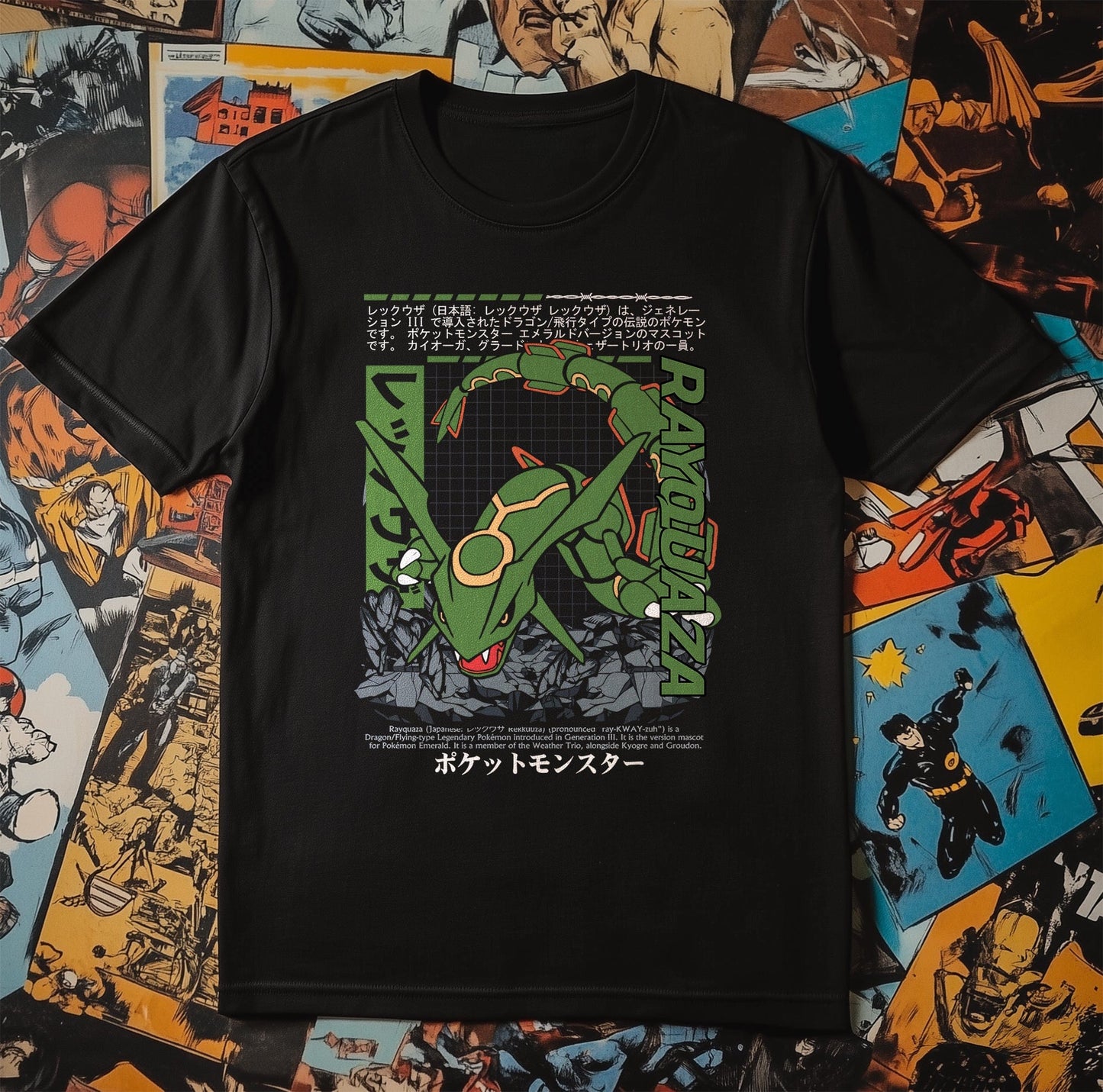 P4 Pok√©mon Rayquaza2 T-Shirt