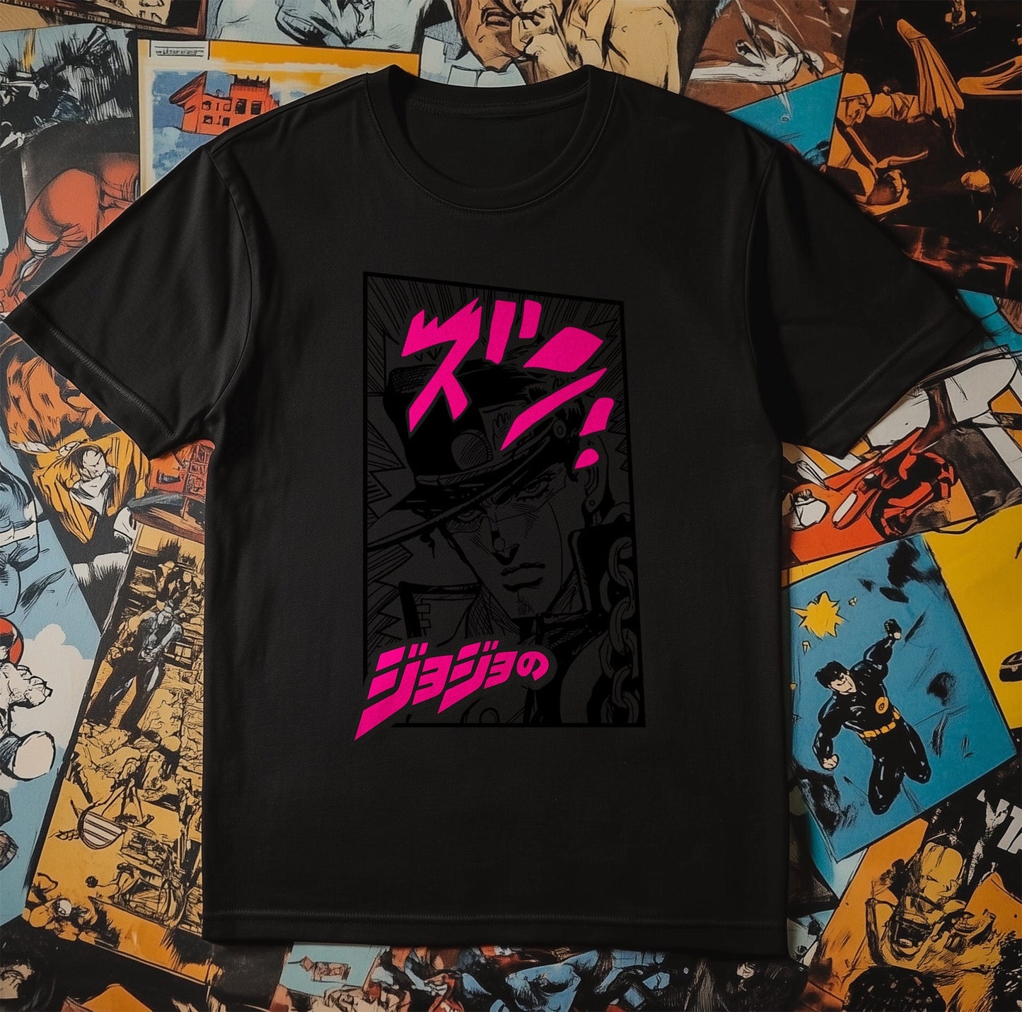 Jojo Anime Poster T-shirt