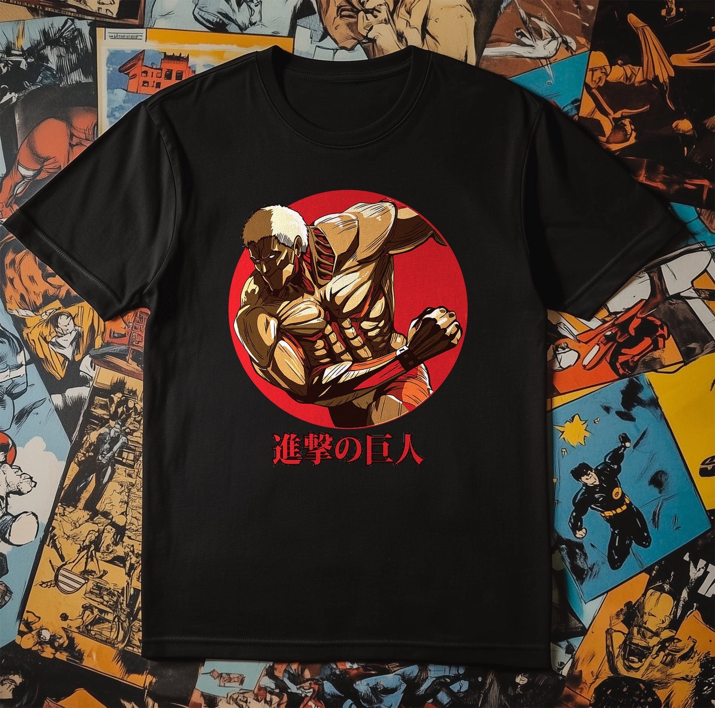 Titan Attack Red Giant t-shirt