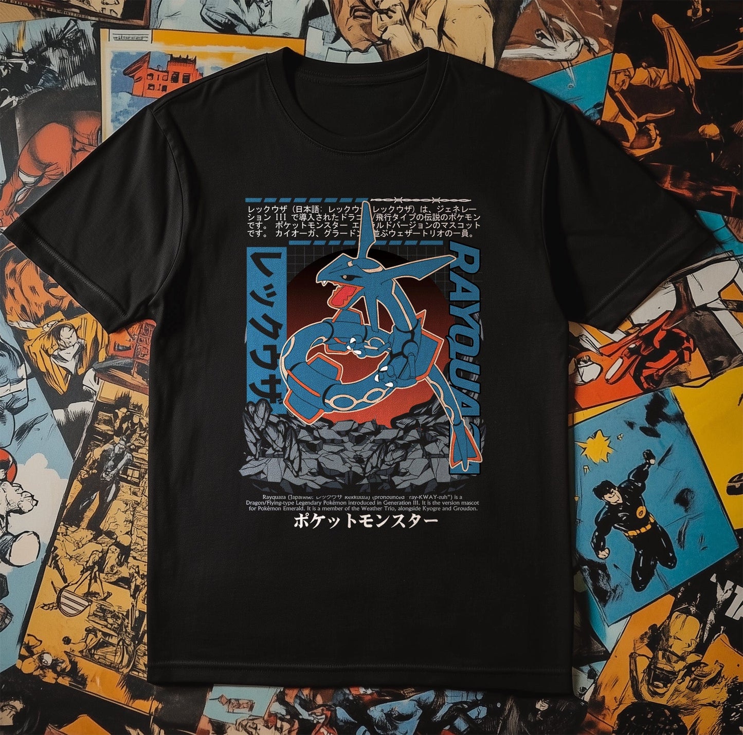 P4 Pok√©mon Rayquaza5 T-Shirt
