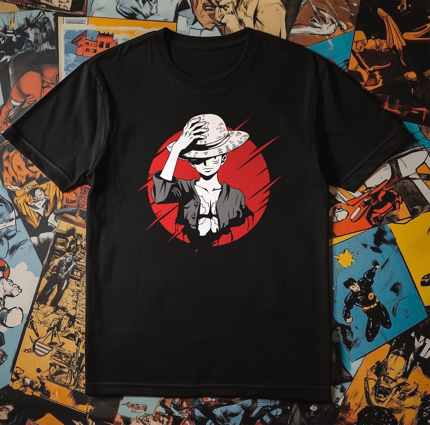 Luffy Glitch T-Shirt
