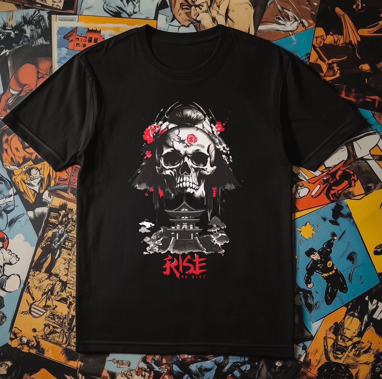Rise Skull Anime T-Shirt