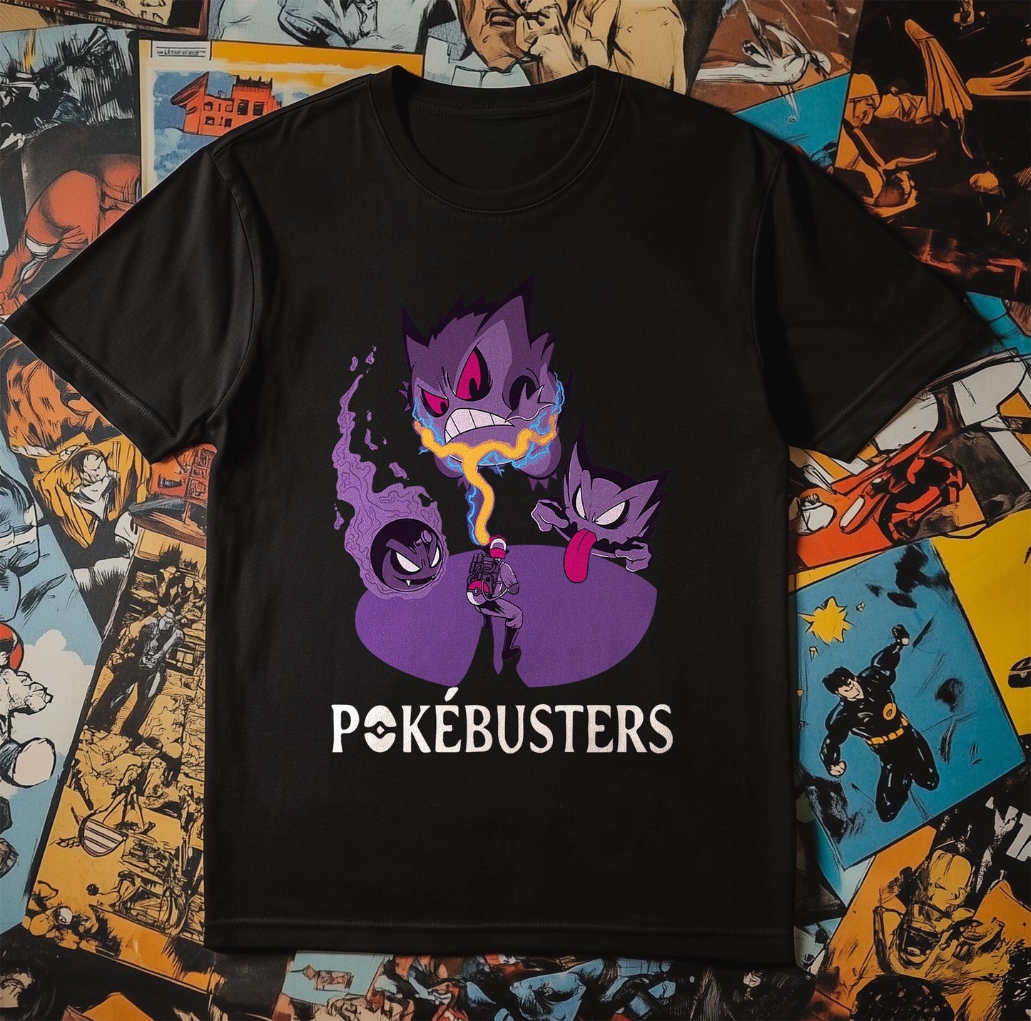 Pokebusters T-Shirt Catch 'Em All