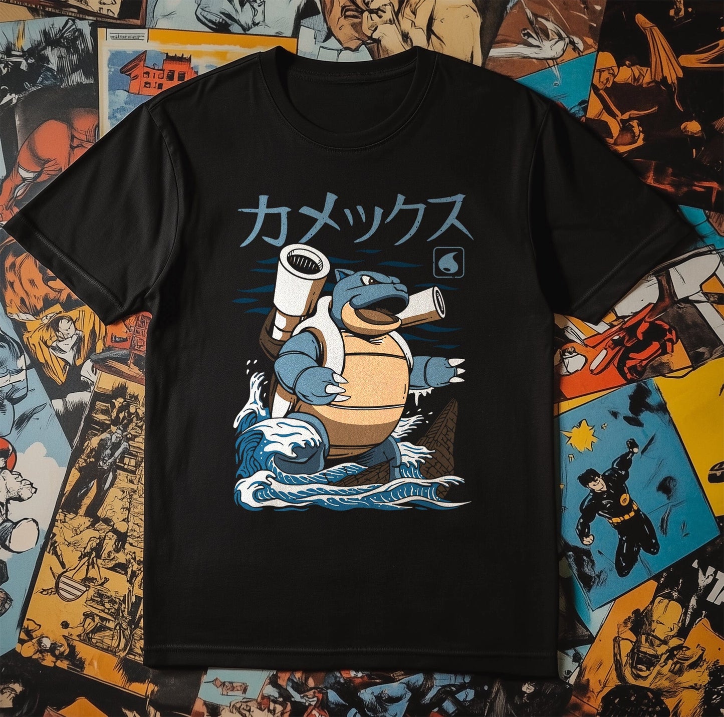 Pok√©mon Blastoise Kaiju t-shirt