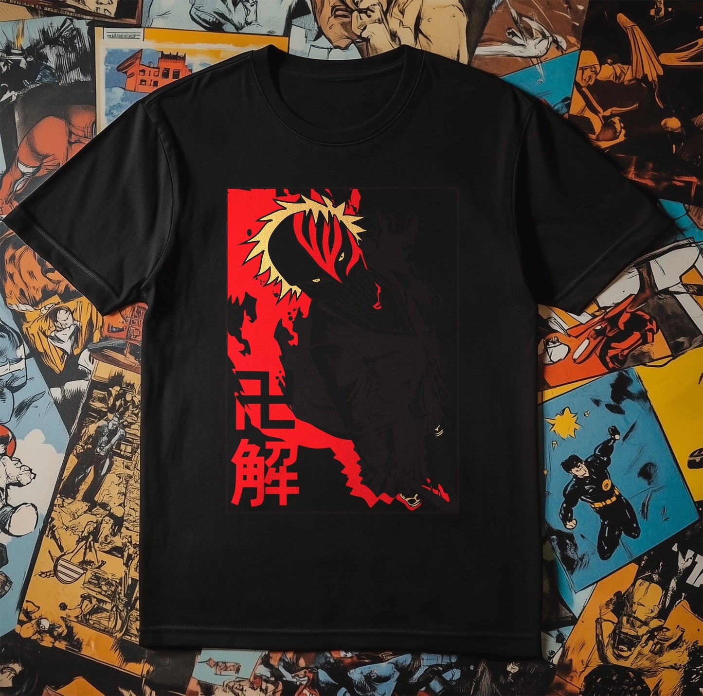 Bleach Skull T-Shirt - Demonic Humor