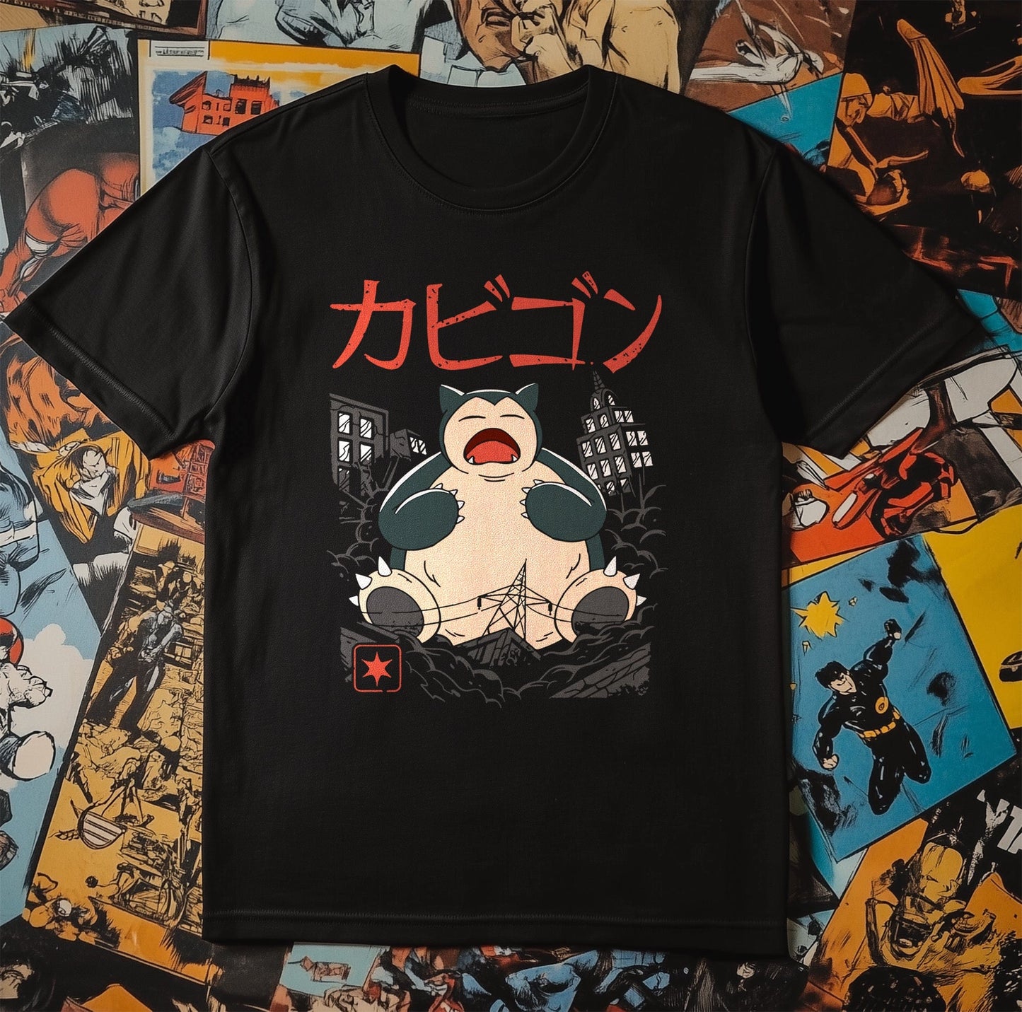 Snorlax Kaiju T-Shirt