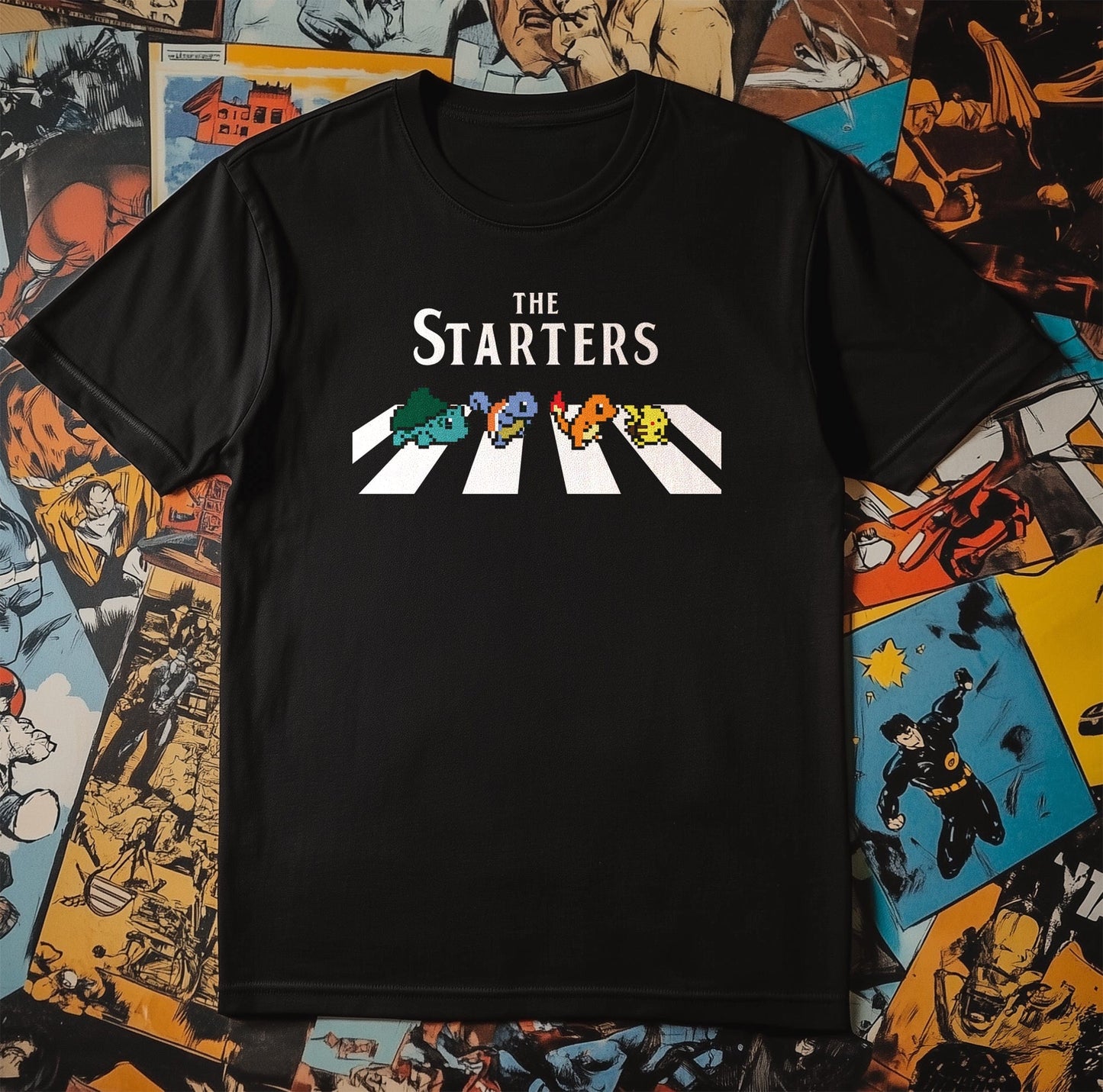 Pok√©mon Starter Abbey Road T-shirt