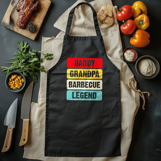 Daddy Grandpa Barbecue Legend T-Shirt ‚Äì Unleash the Grill Master! 100% Cotton, Funny & Unisex Design. Perfect for sizzling summer cookouts!
