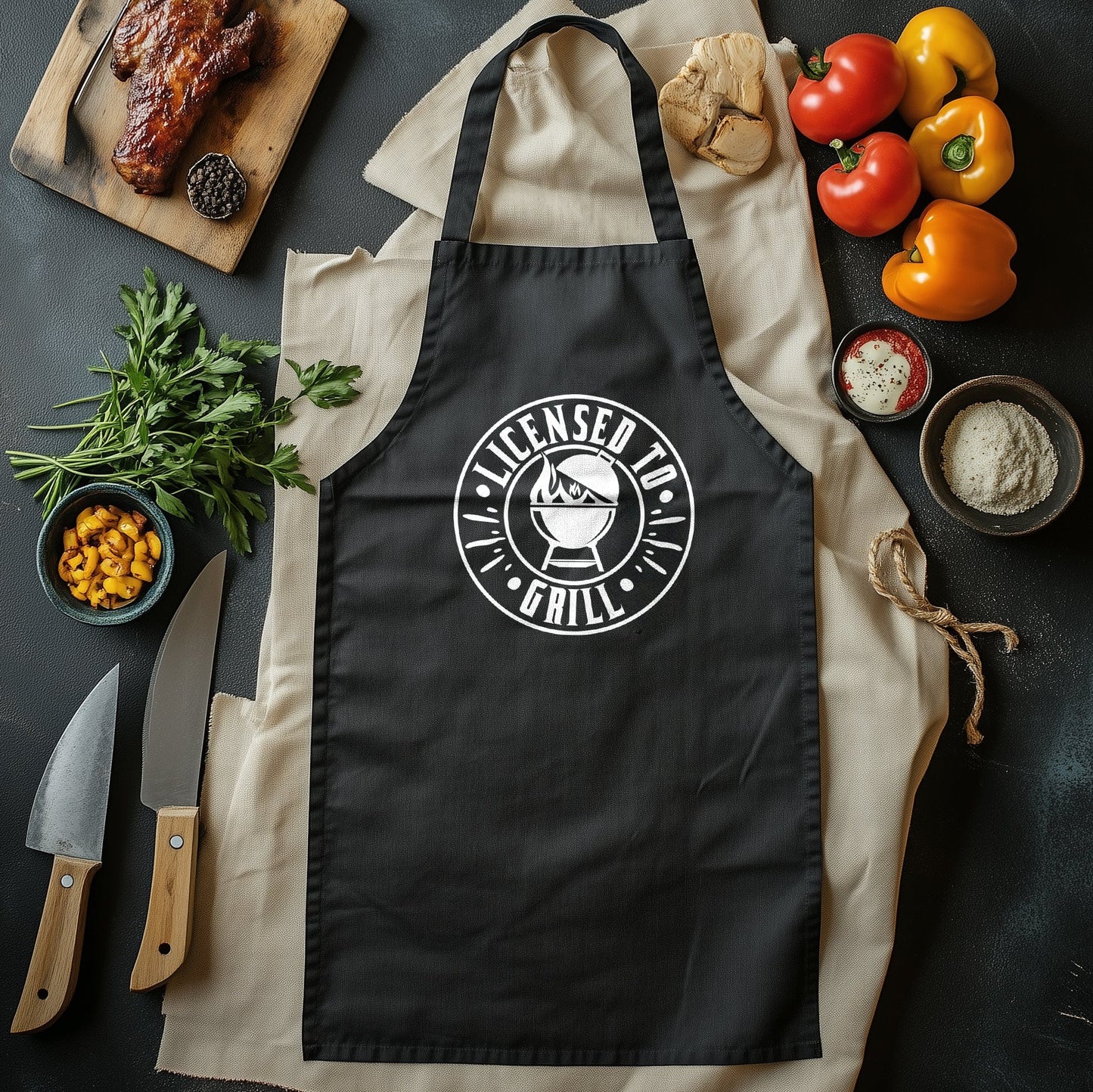 License to Grill 2 T-Shirt - Chef Approved! Unleash Your Inner Grill Master, 100% Cotton, Perfect for BBQ Legends! üî™üî•