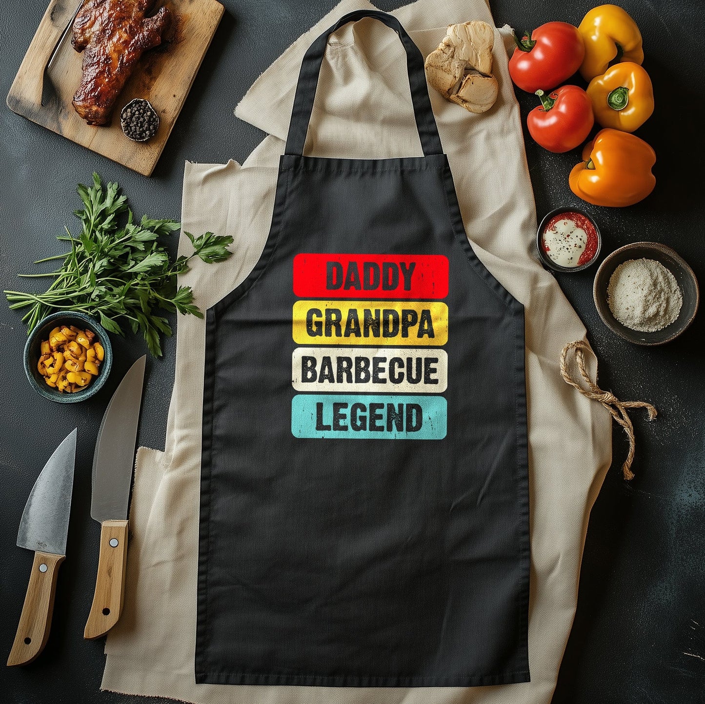 Daddy Grandpa Barbecue Legend T-Shirt ‚Äì Unleash the Grill Master! 100% Cotton, Funny & Unisex Design. Perfect for sizzling summer cookouts!