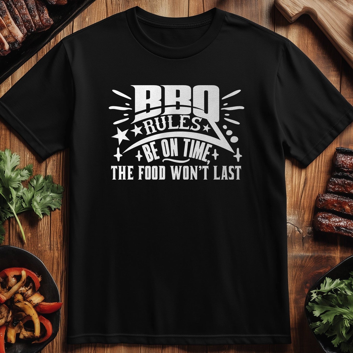 BBQ Rules: Food T-Shirt