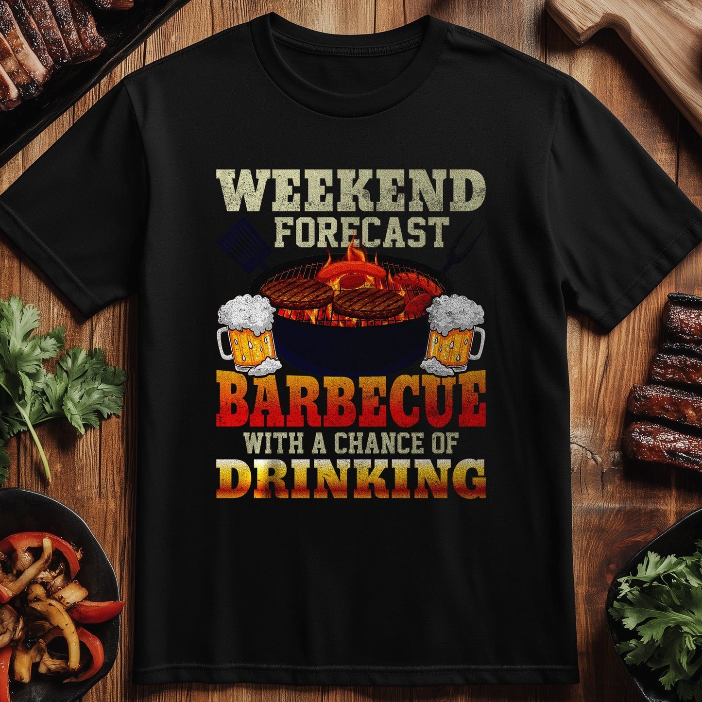BBQ Forecast - T-Shirt