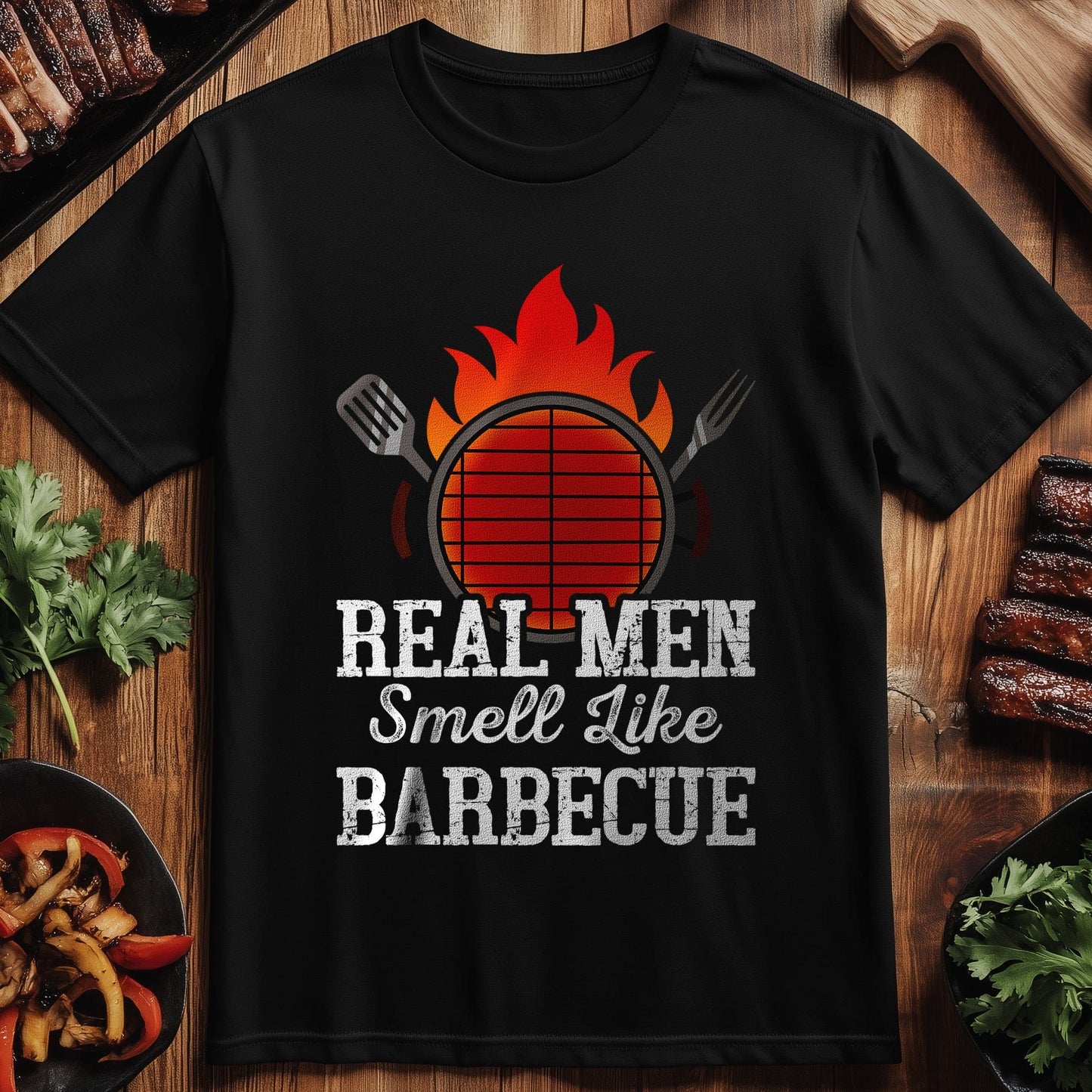 Real Men Smell T-Shirt