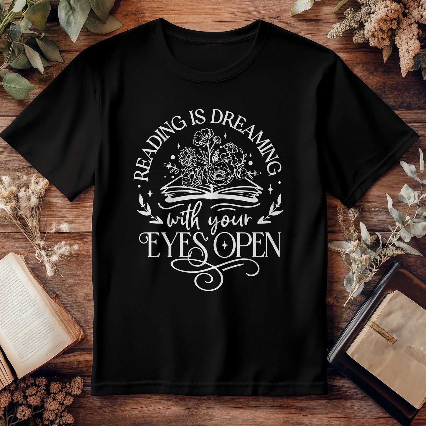 Reading is Dreaming t-shirt