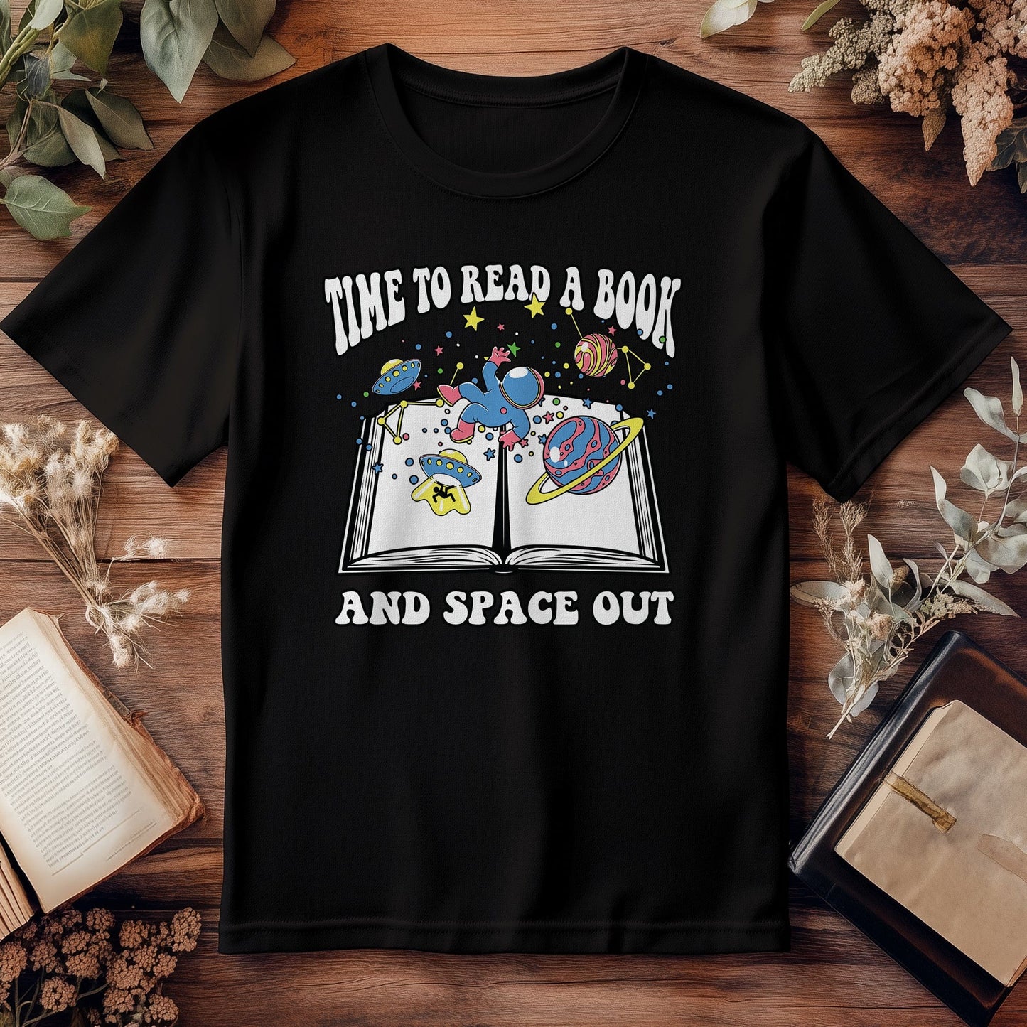 Read and Space Out  Kids Tee