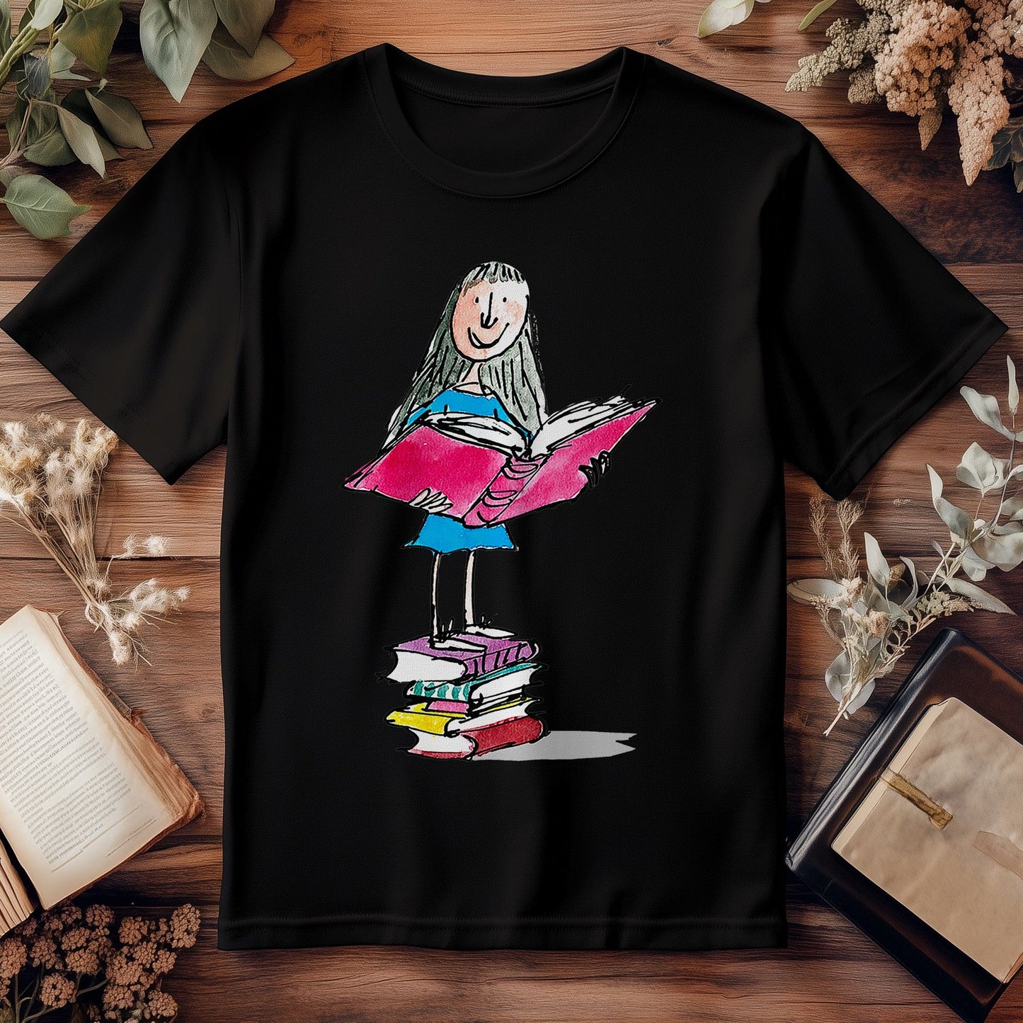 Matilda: Master of Books Kids Tee