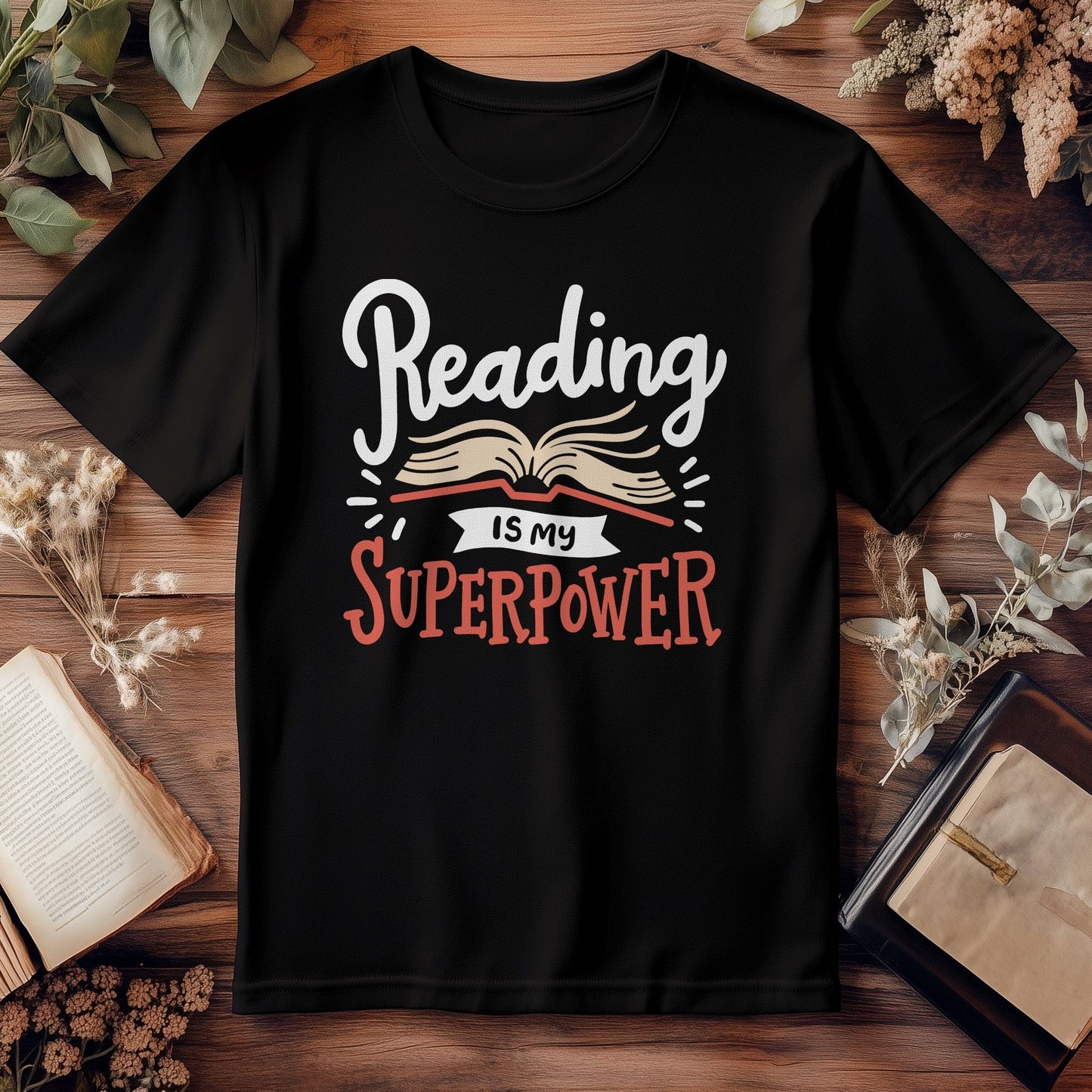 Reading is My Superpower  Kids Tee