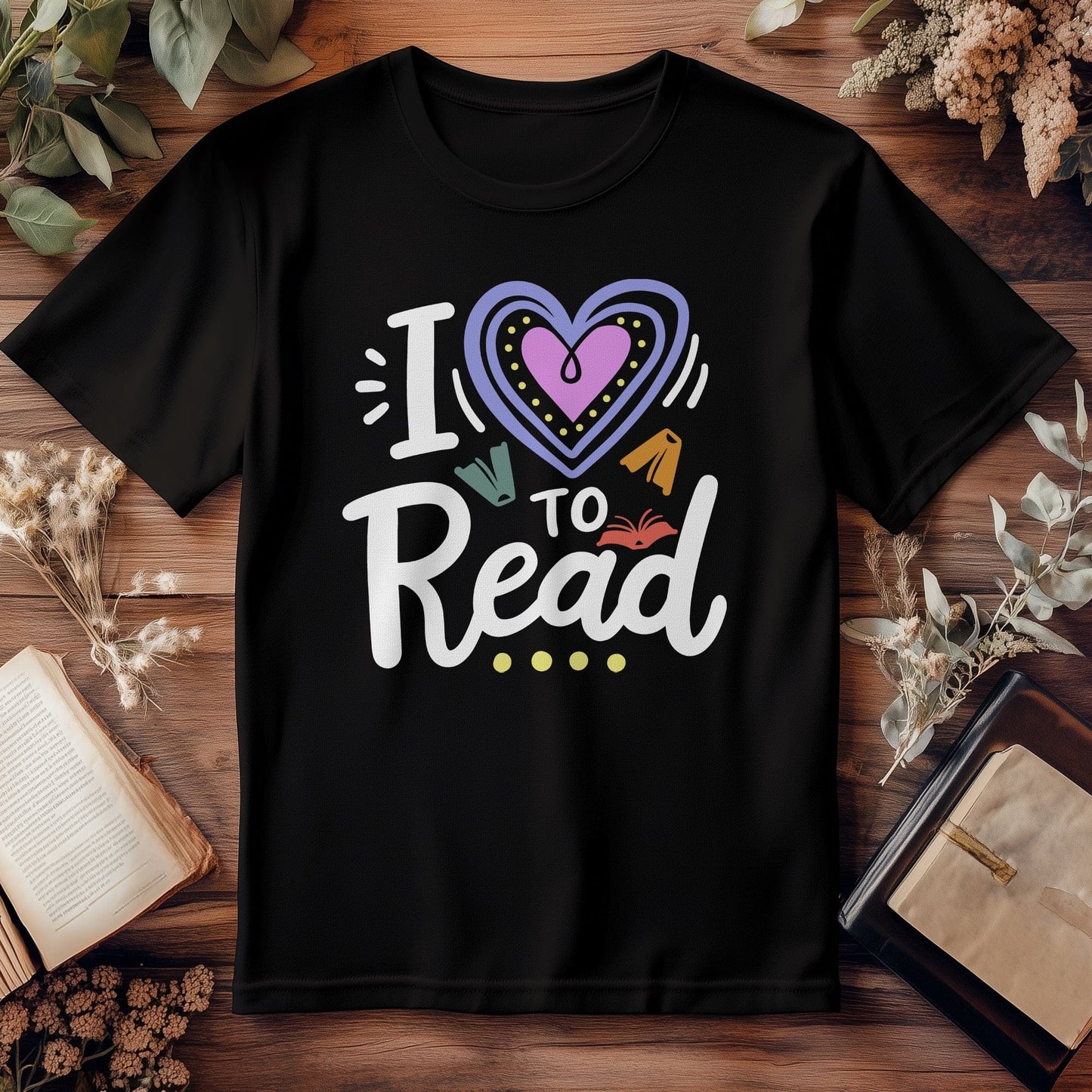 Heart to Read T-Shirt