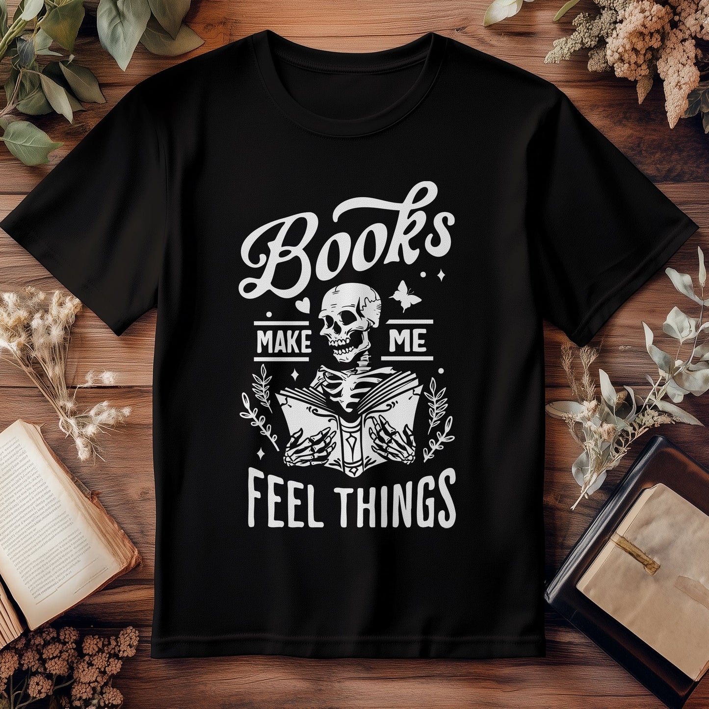 Books Make Me Feel Whimsical T-shirt