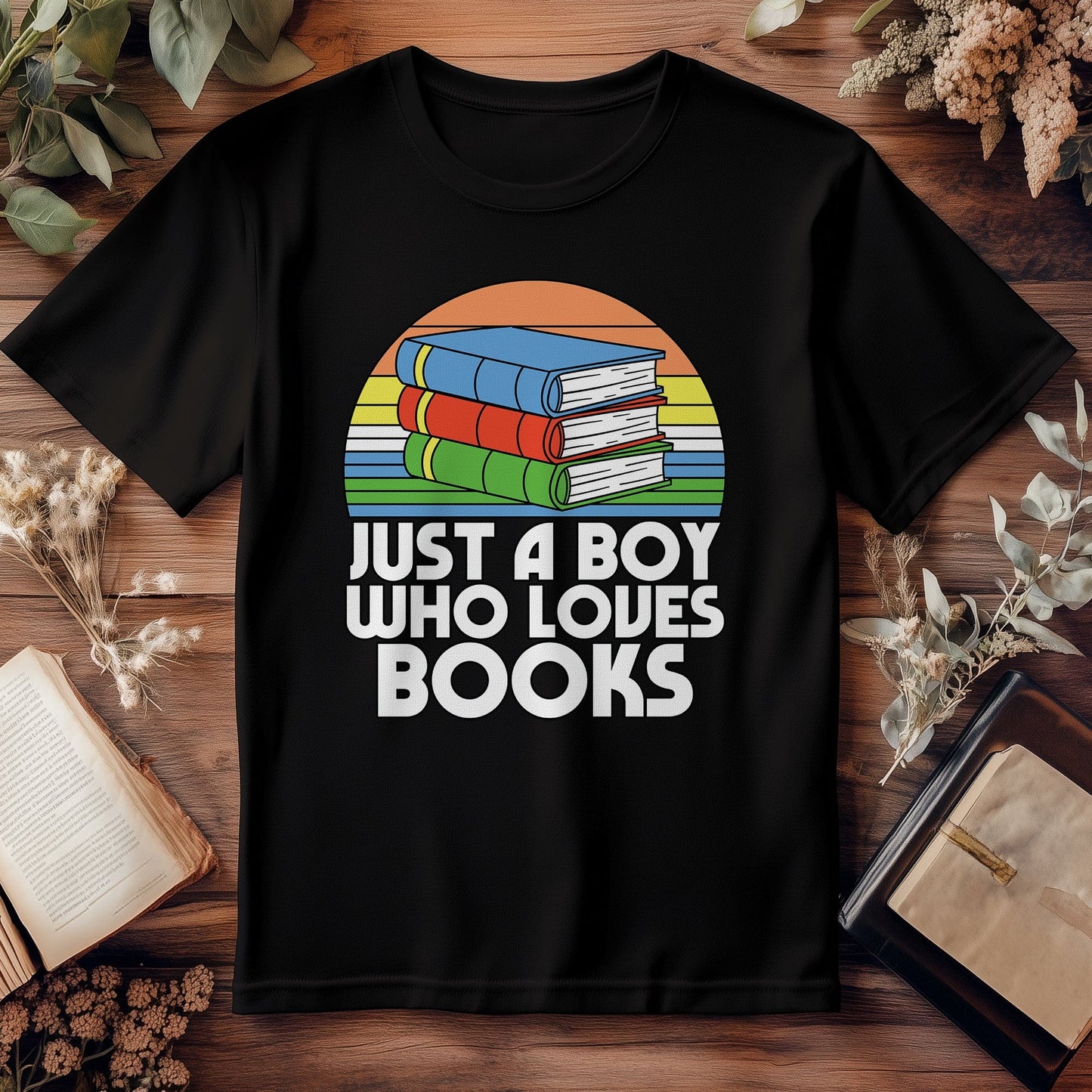Boy Who Loves Books T-shirt