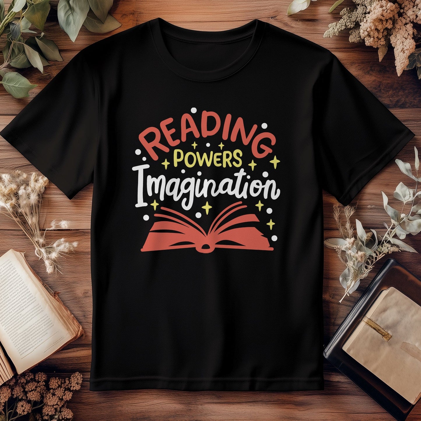 Reading Powers Imagination T-Shirt