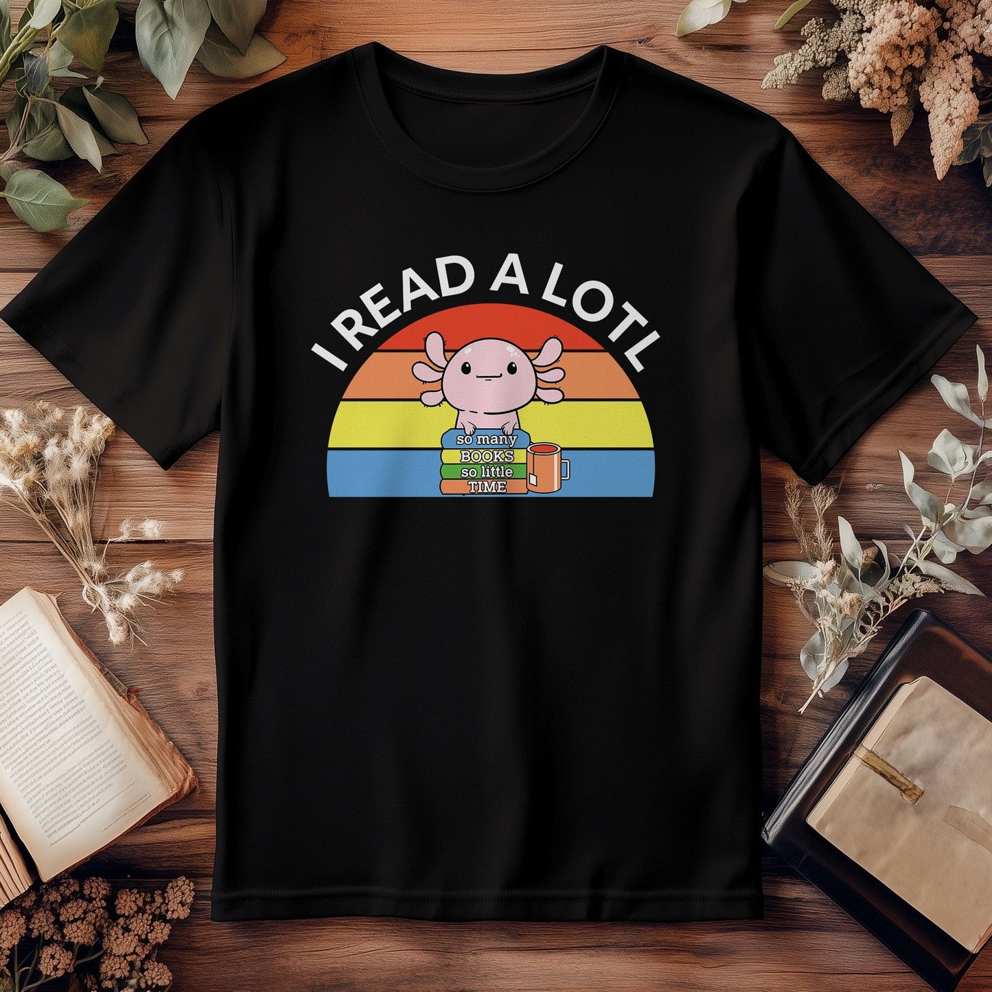 Axolotl Read Time  Kids Tee