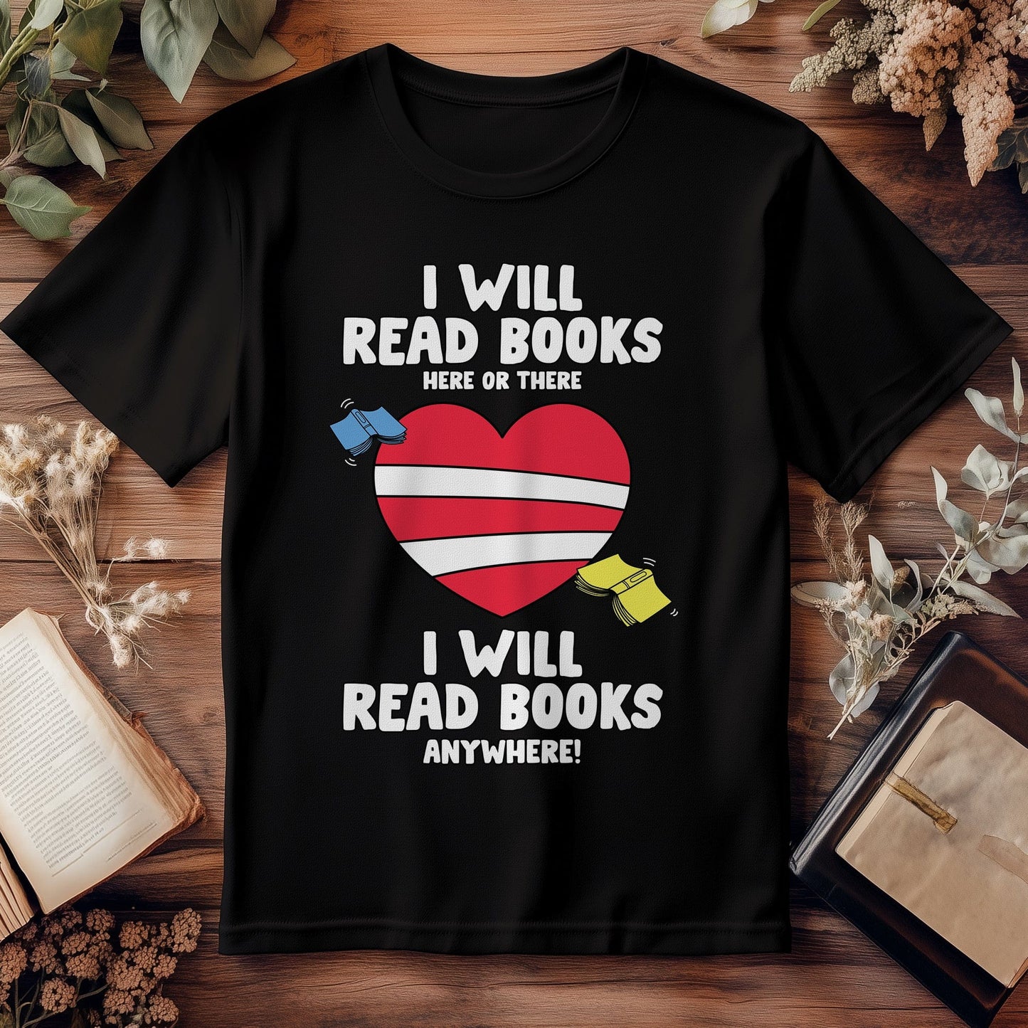 Read Here or There T-Shirt