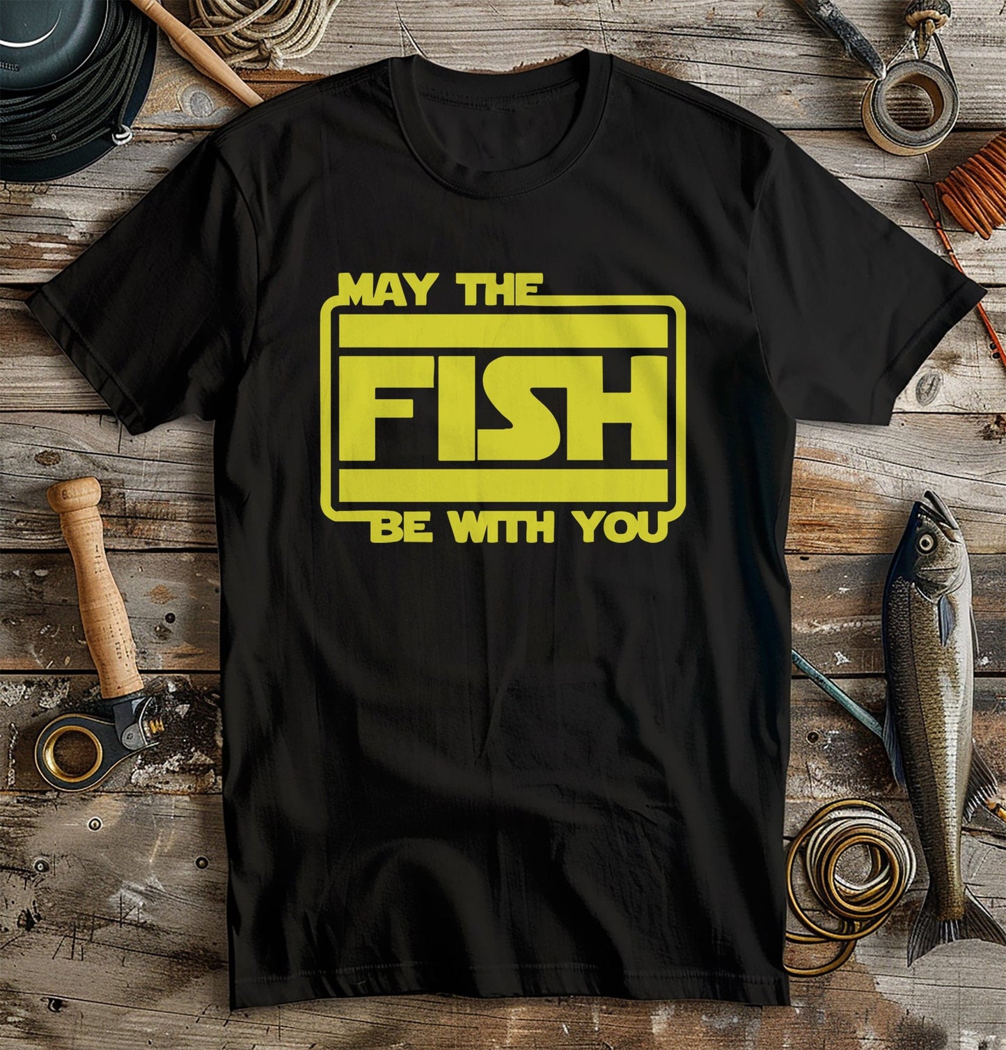 May the Fish Be With You T-Shirt