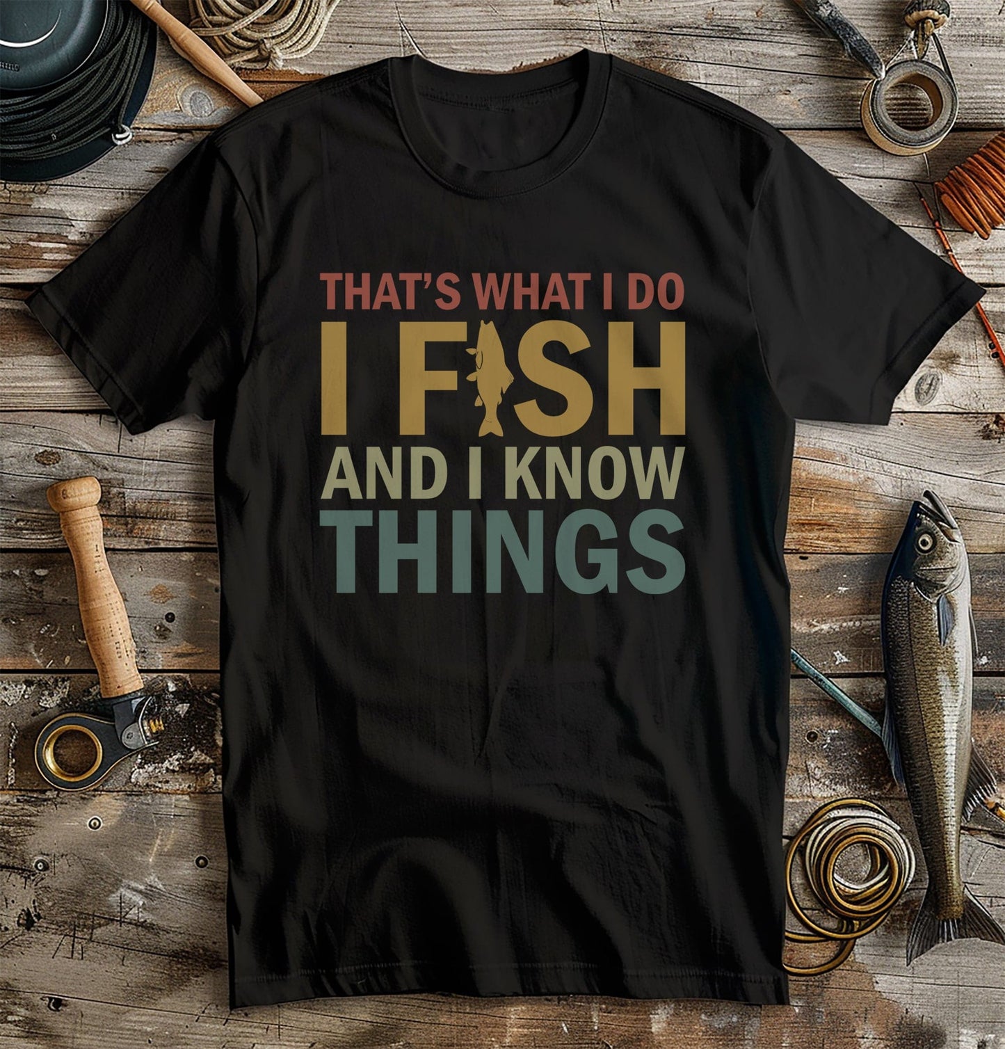 Fish and Know 2 t-shirt