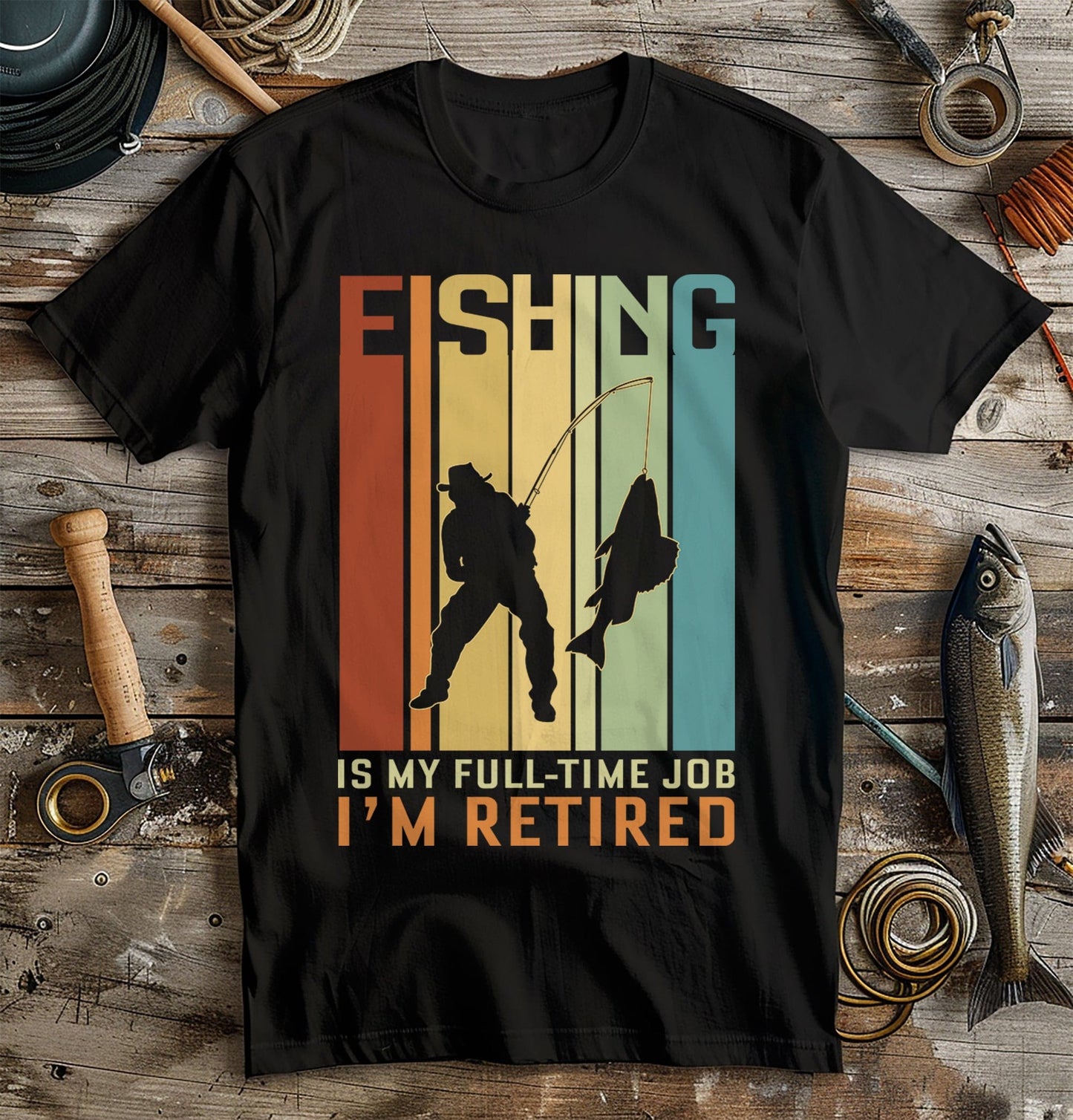 Fishing Is My Full-Time Job T-Shirt